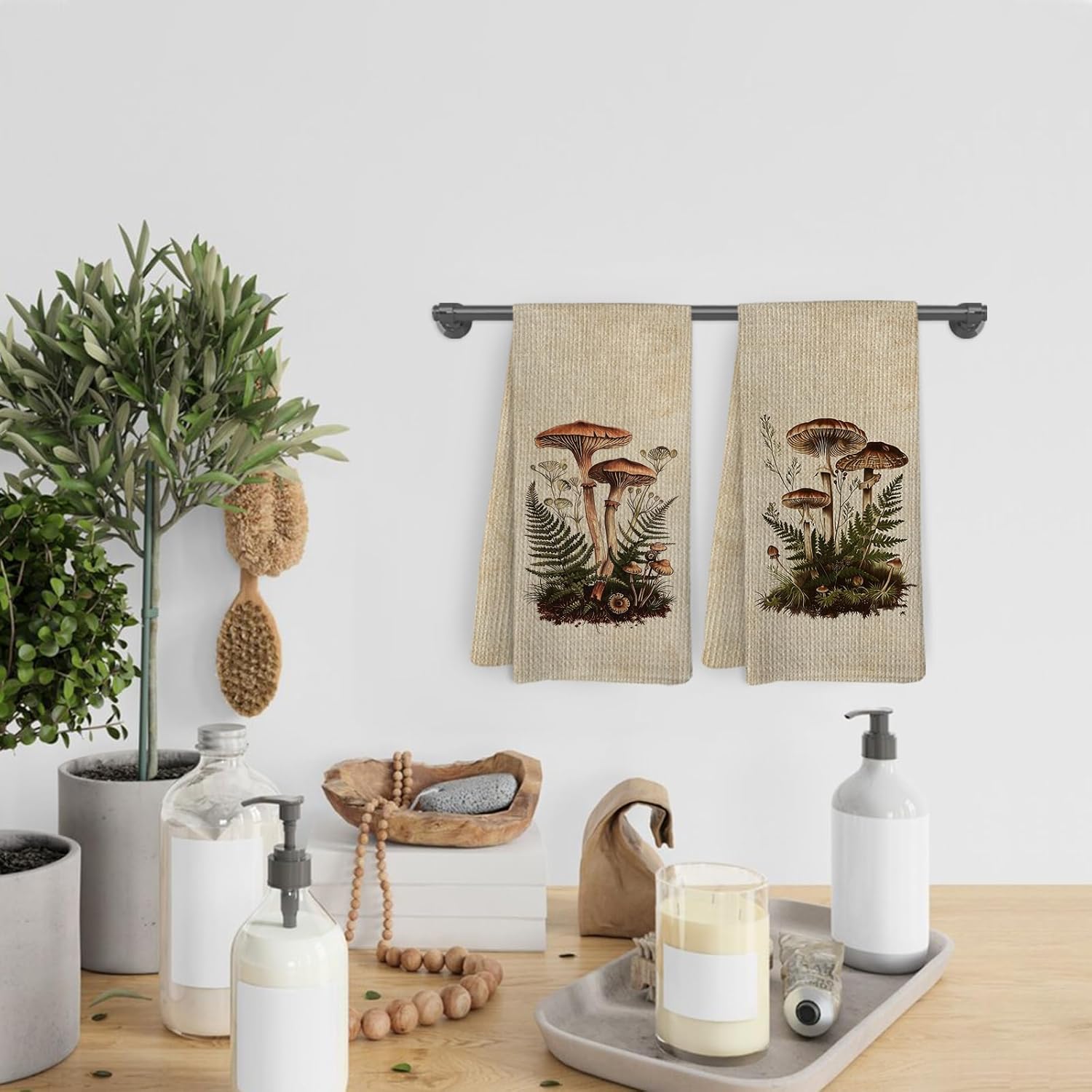 2Pcs, Vintage Mushroom Kitchen - Kitchen And Baking Life recension och pris