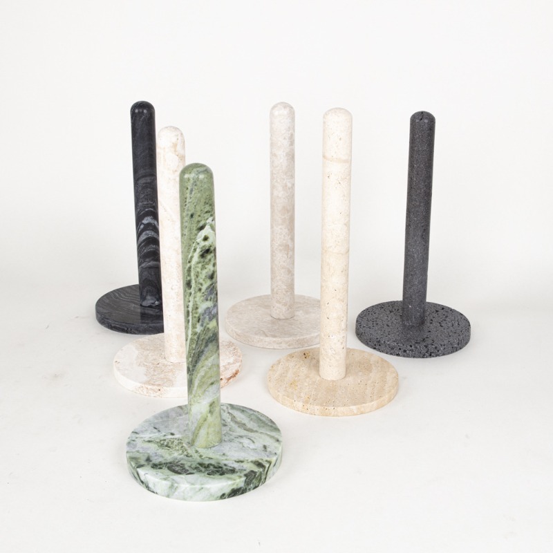Custom Natural Travertine Pape - Kitchen Baking Paper Holder recension och pris