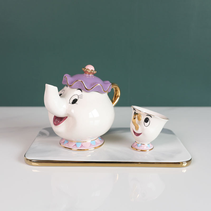 Hot Teapot Cartoon Beauty And  - Kitchen Baking Pan Set recension och pris