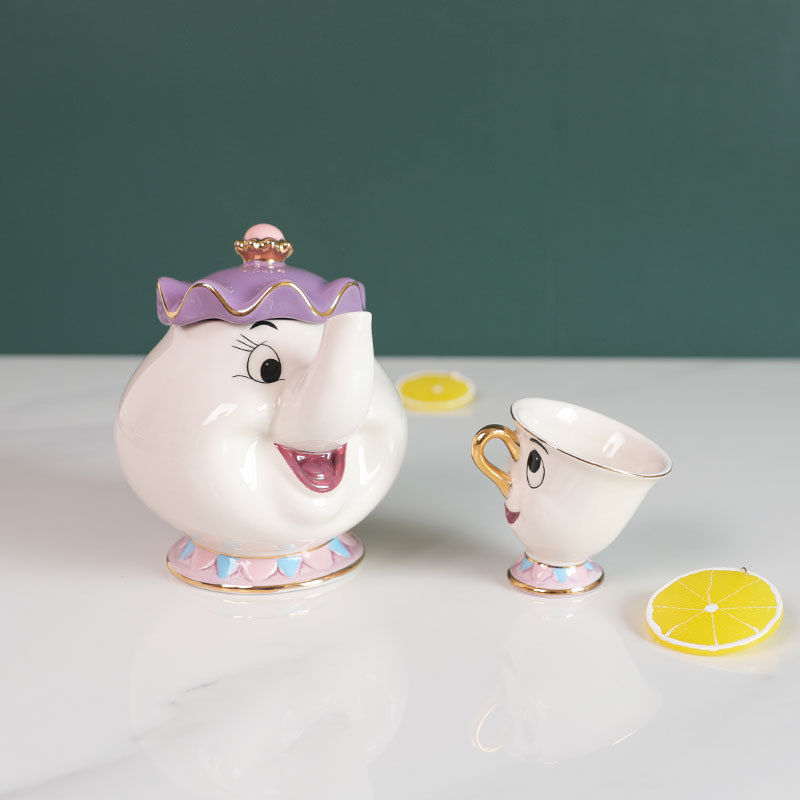Hot Teapot Cartoon Beauty And  - Kitchen Baking Pan Set recension och pris