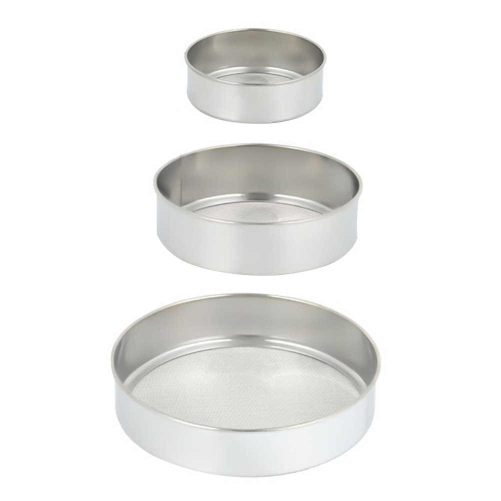 3Pcs Stainless Steel Flour Sif - Kitchen Baking Utensils recension och pris