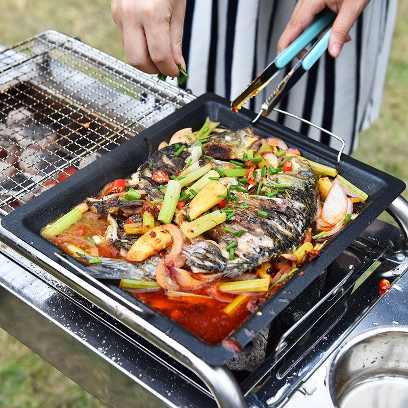 Outdoors Thick Square Grill Pa - Kitchen Baking Tray Organiser recension och pris
