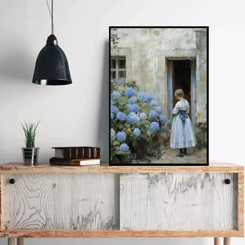 French Kitchen Woman Baking Br - Kitchen Baking Wall Art recension och pris