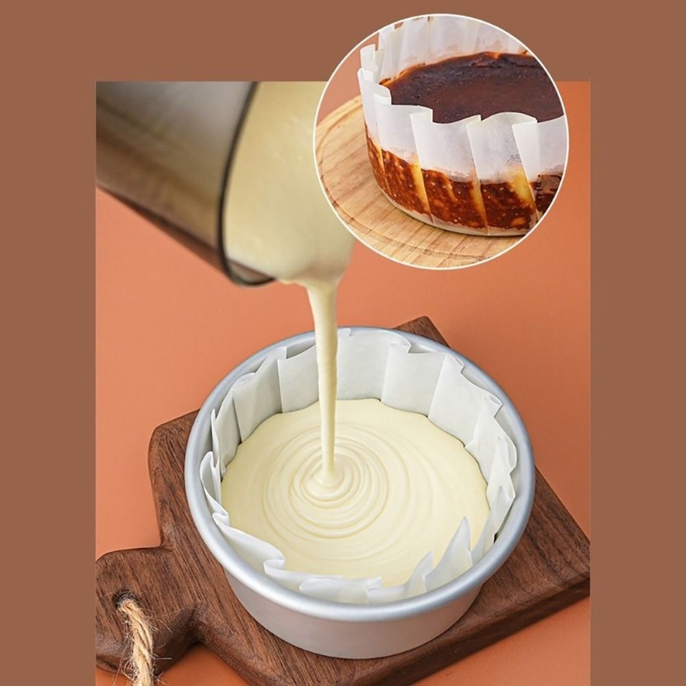 4/6/8inch Foldless Cupcake Lin - Kitchen Paper For Baking recension och pris