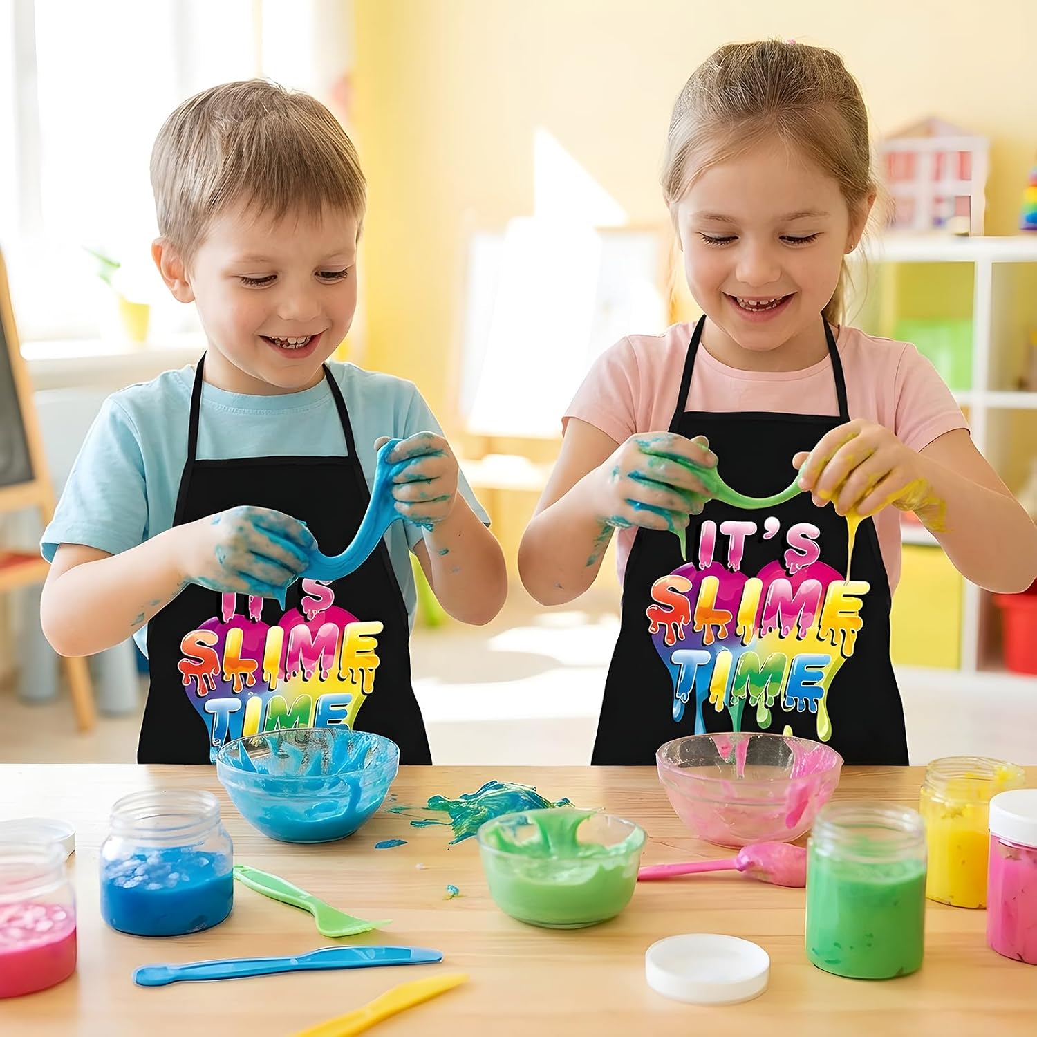 Black Background It's Slime Ti - Kitchen Baking Background recension och pris