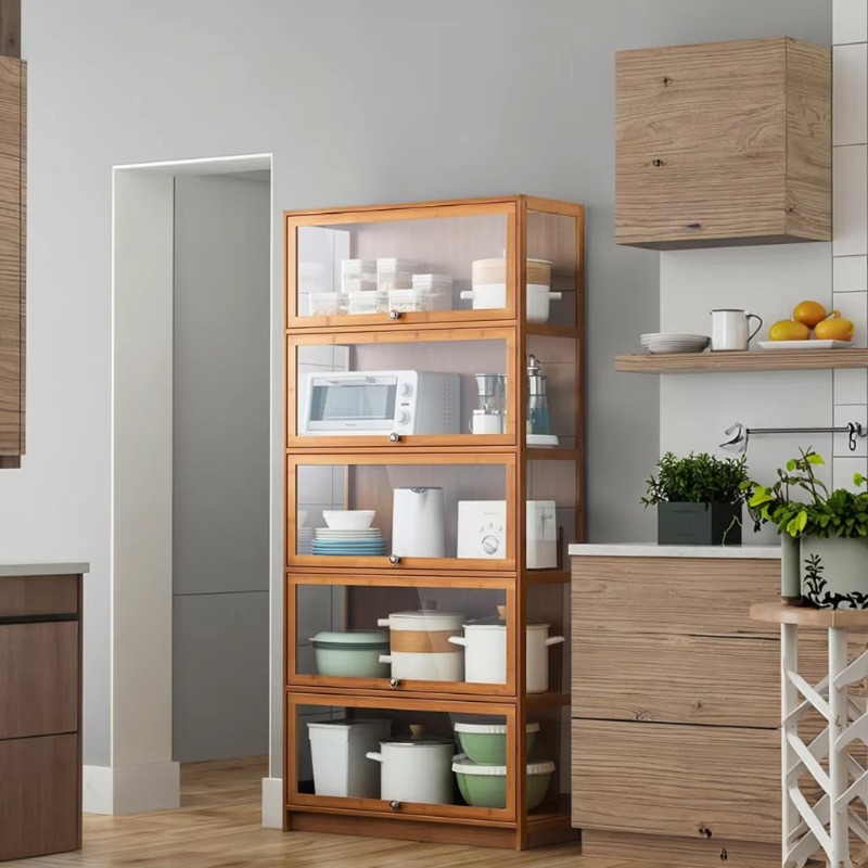 Kitchen cart mango wood adjust - Kitchen Baking Cart recension och pris