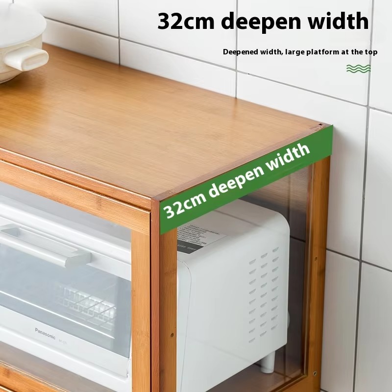 Kitchen cart mango wood adjust - Kitchen Baking Cart recension och pris