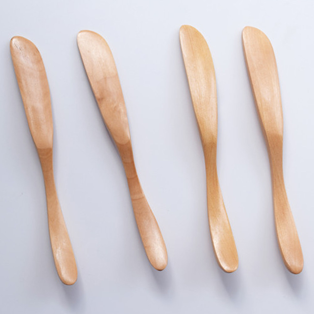 3Pcs Wooden Butter Spreaders N - Kitchen Baking Decor recension och pris