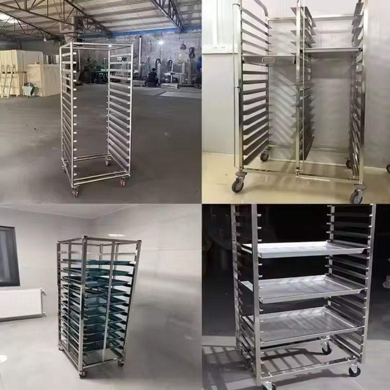 6 10 15 16 Tiers Stainless Ste - Kitchen Baking Cart recension och pris
