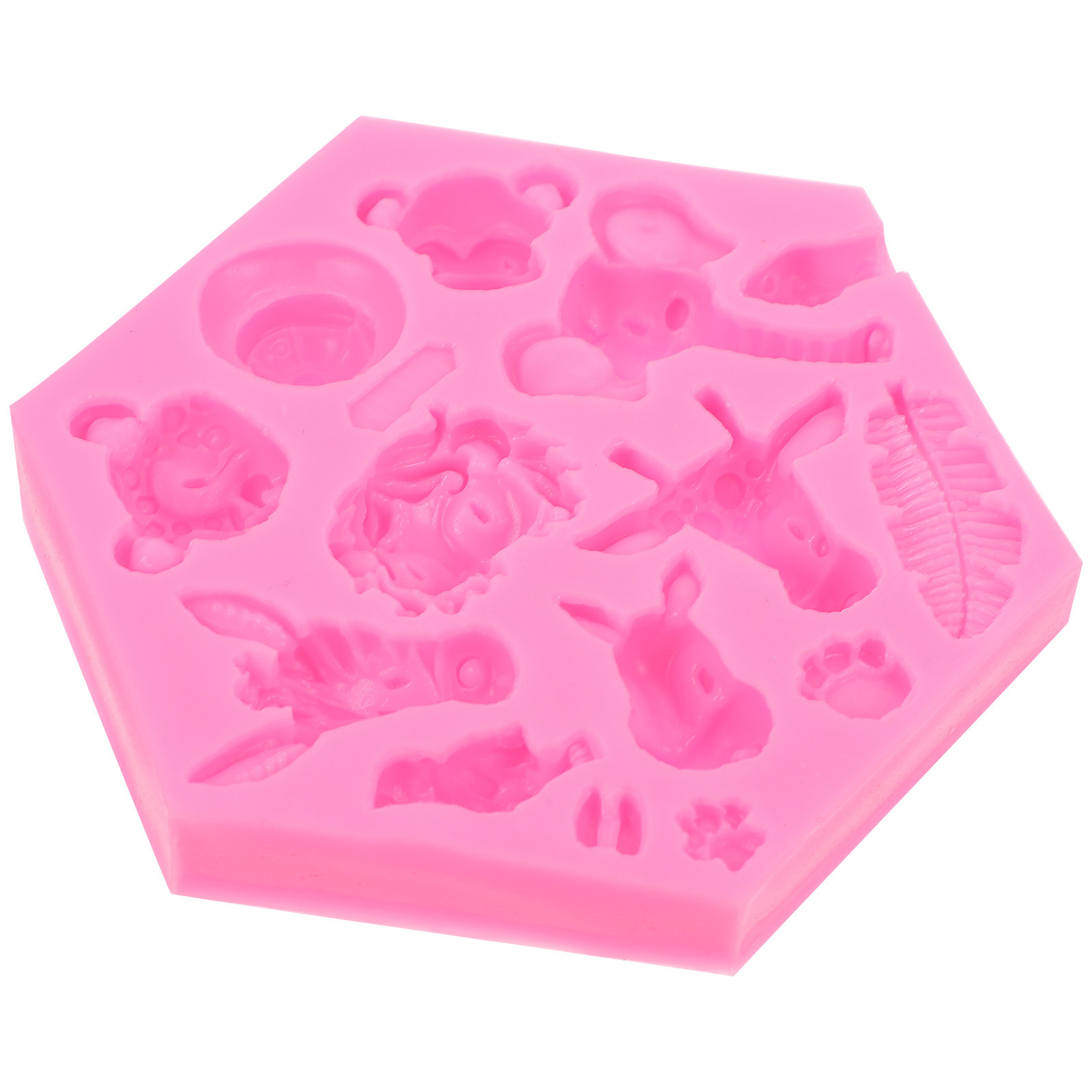 1Pcs Forest Animal Silicone Mo - Silicone Cake Mold recension och pris