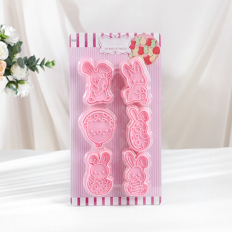 6pcs/Set Easter Bunny Cookie C - Kitchen Baking Decor recension och pris