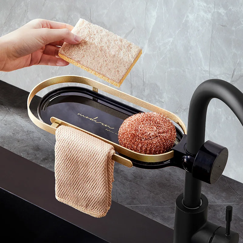Light Luxury Faucet Storage Ra - Kitchen Zo recension och pris
