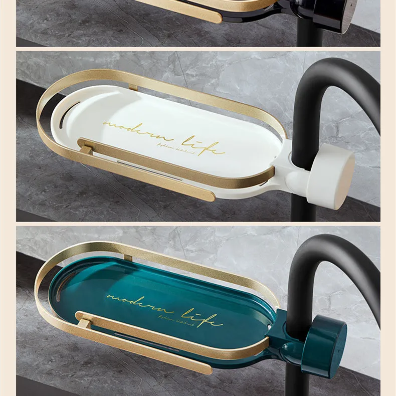 Light Luxury Faucet Storage Ra - Kitchen Zo recension och pris