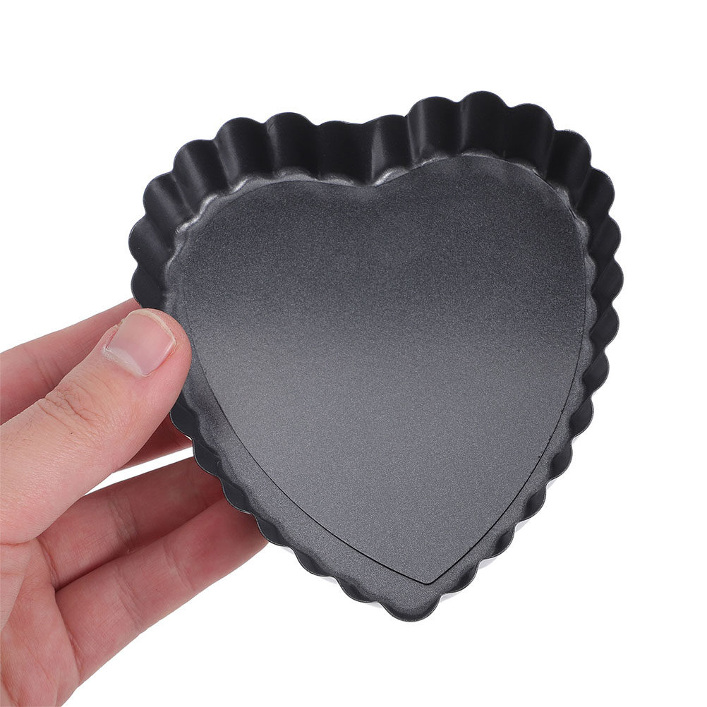 6Pcs Heart Shape Tart Pan Set  - Mini Kitchen Baking recension och pris