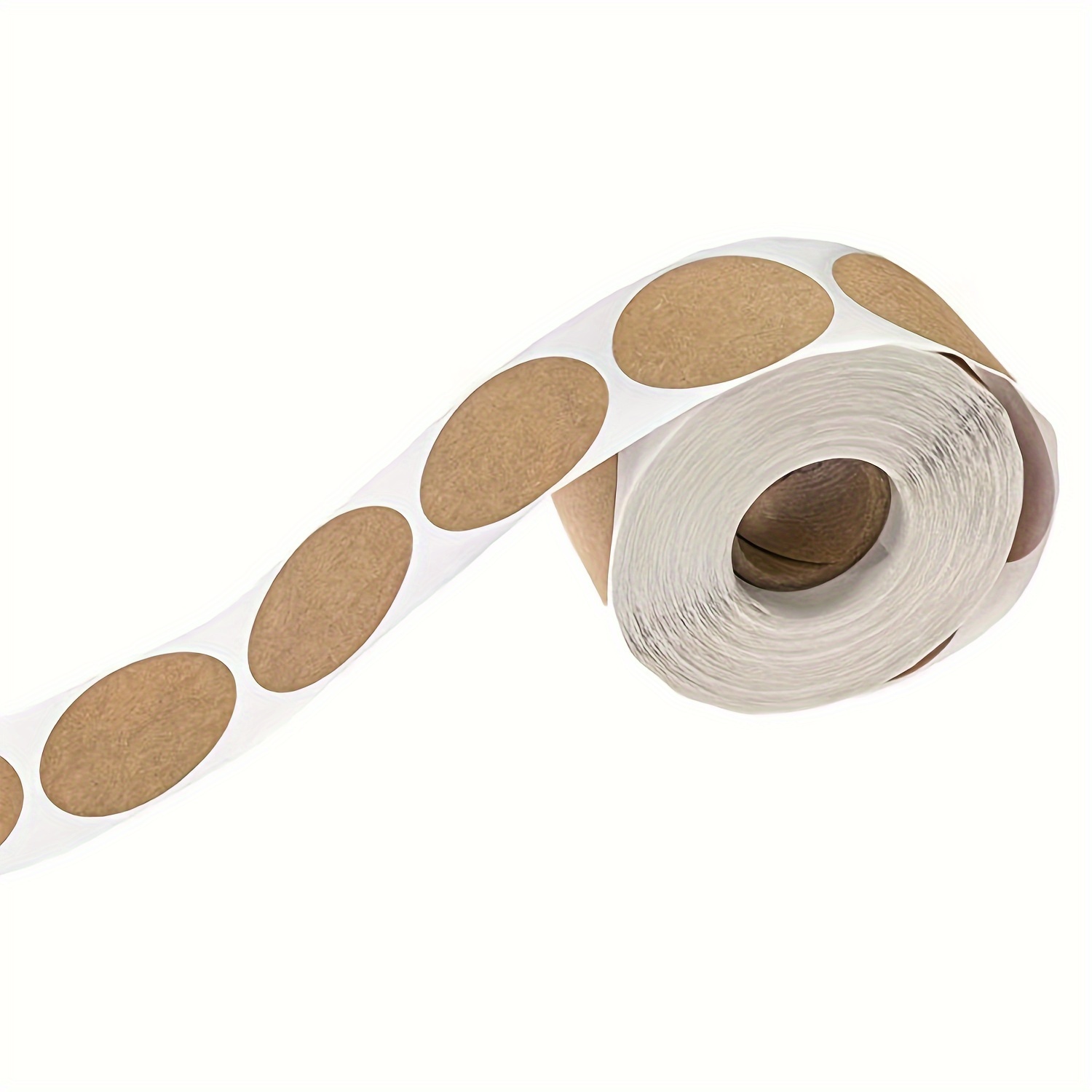 1Roll Stickers Round Blank Sel - Kitchen Paper For Baking recension och pris