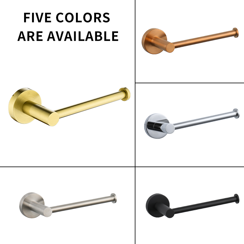 Brushed Gold Toilet Paper Tiss - Kitchen Baking Paper Holder recension och pris