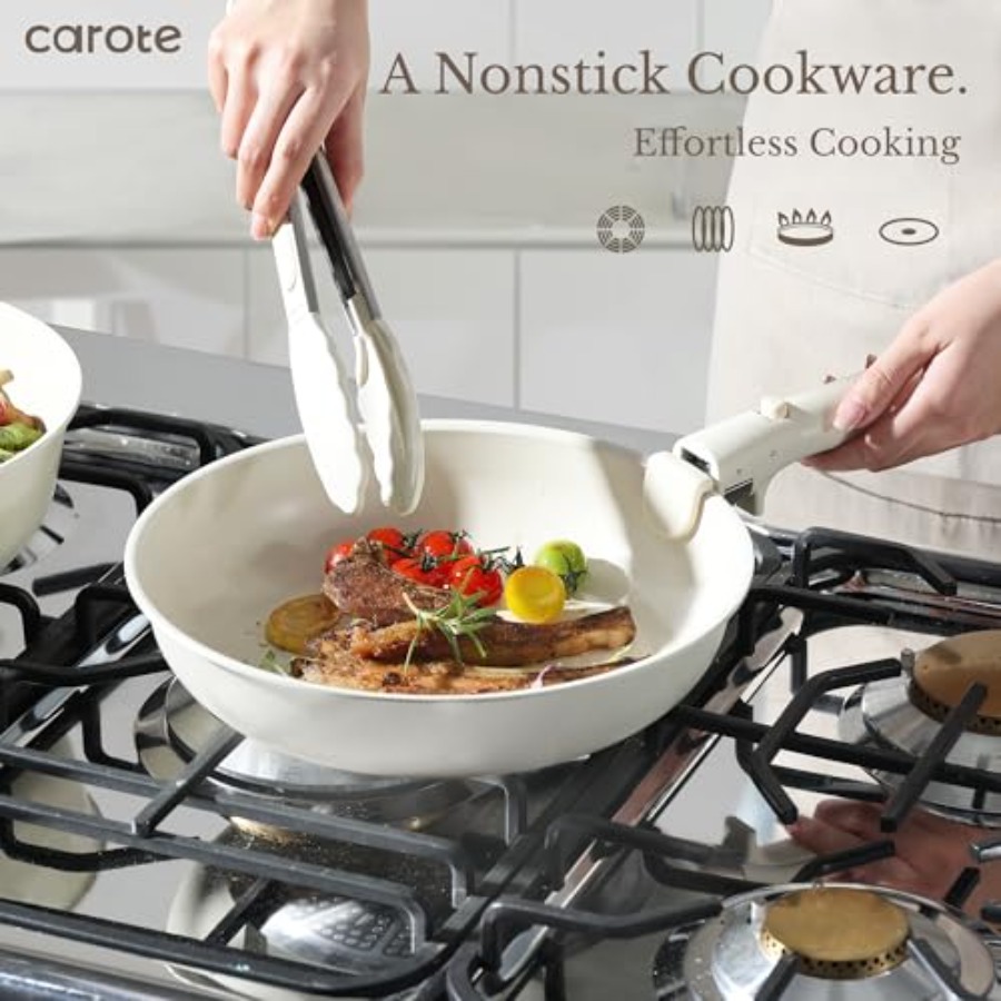 Pots and Pans Set, Nonstick Co - Kitchen Baking Pan Set recension och pris