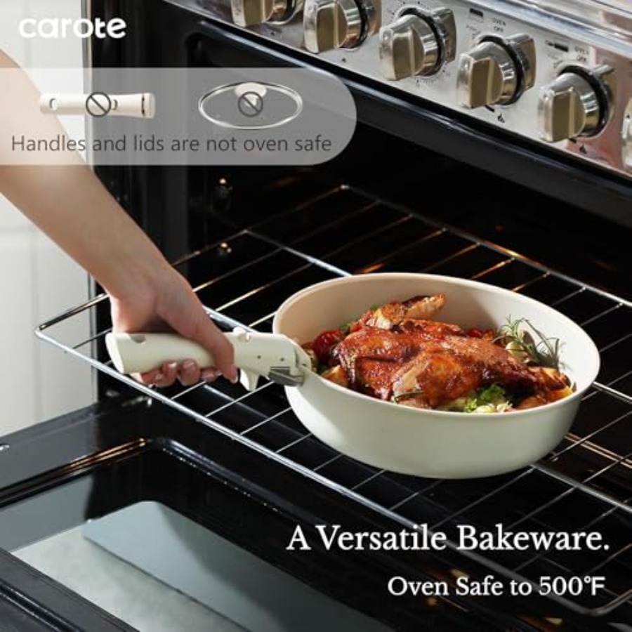 Pots and Pans Set, Nonstick Co - Kitchen Baking Pan Set recension och pris