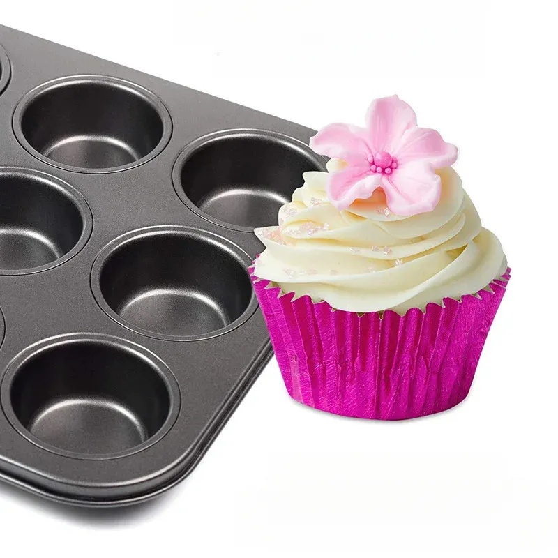 100 piece set of gold foil cup - Baking Kitchen Set recension och pris
