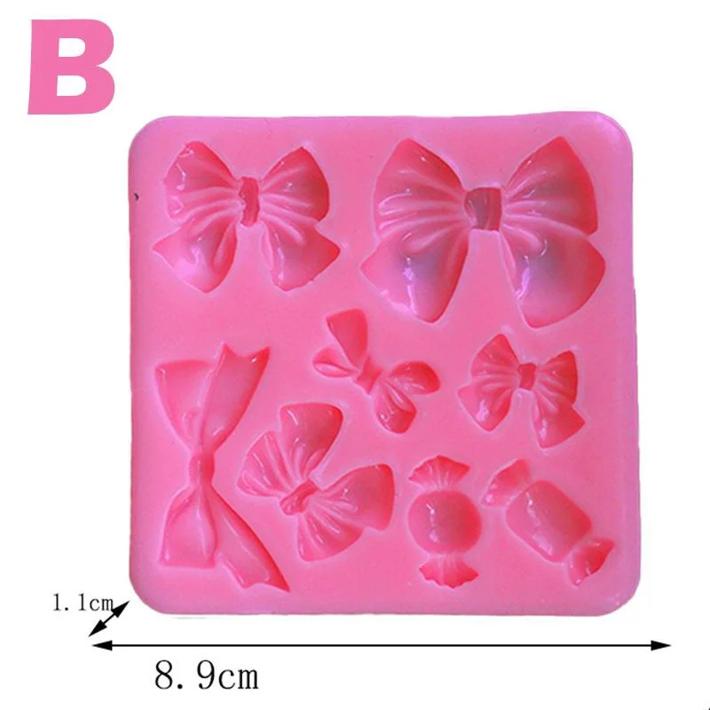 Silicone Bow Knot Resin Art Mo - Kitchen Baking Decor recension och pris