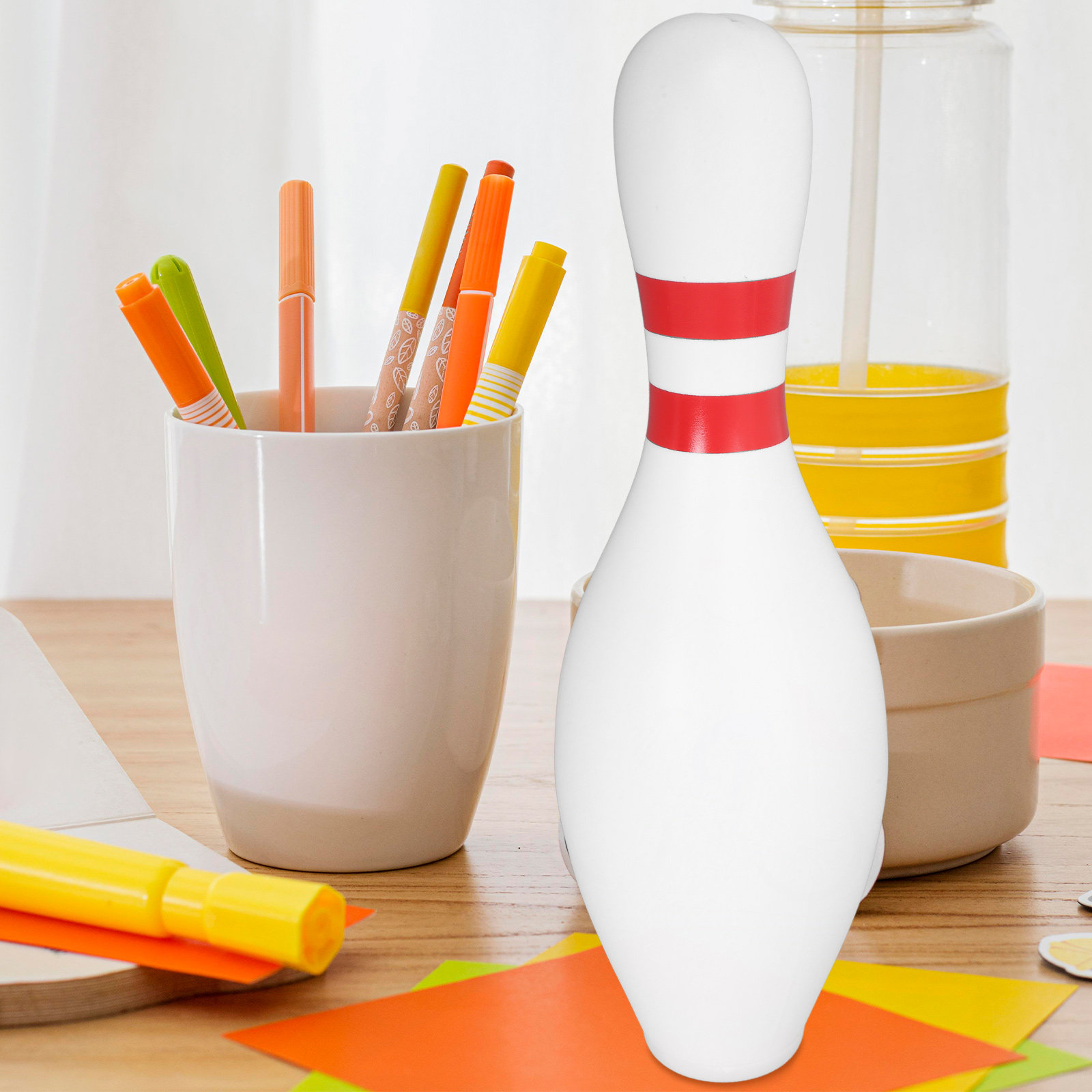 Bowling Shaped Piggy Bank Plas - Kitchen Bank recension och pris