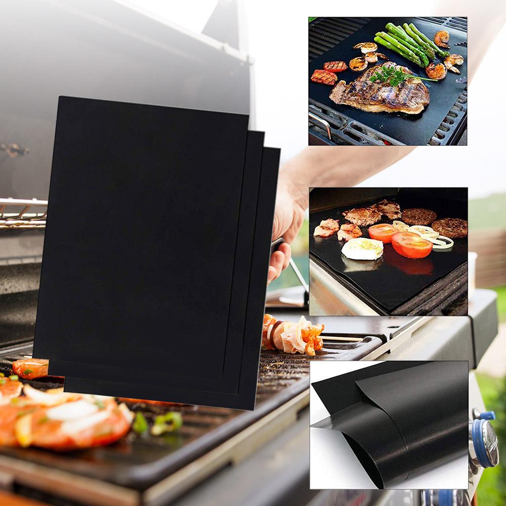 1-10PCS BBQ Grill Mat Non-stic - Kitchen Baking Tray Organiser recension och pris