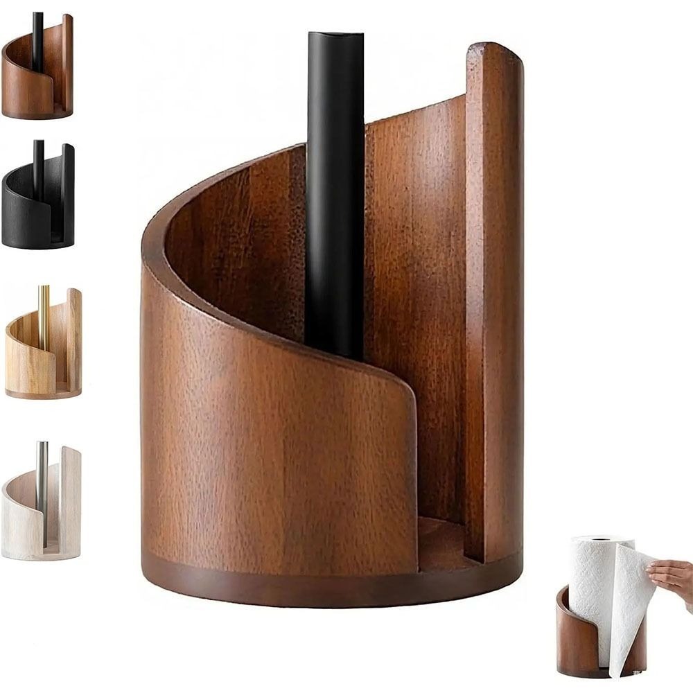 Wooden Kitchen Paper Towel Hol - Kitchen Baking Paper Holder recension och pris