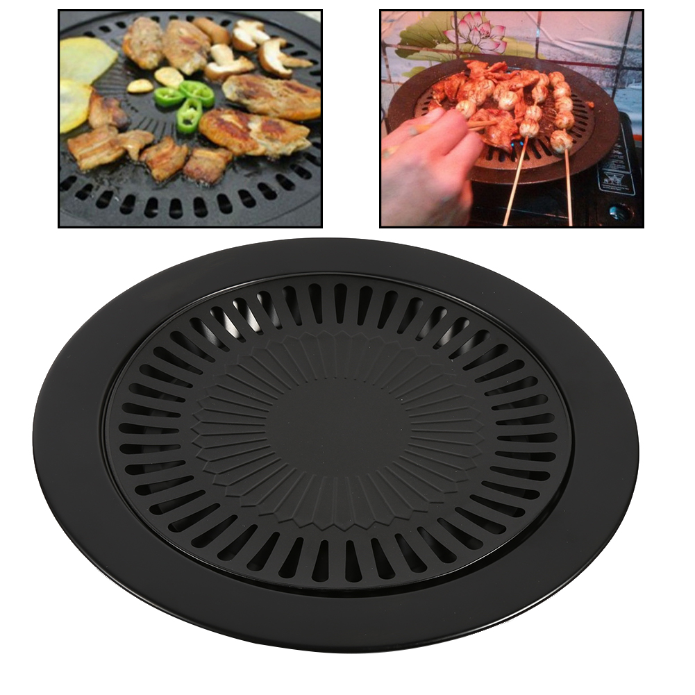Smokeless Barbecue Grill Pan G - Kitchen Baking Tray Organiser recension och pris