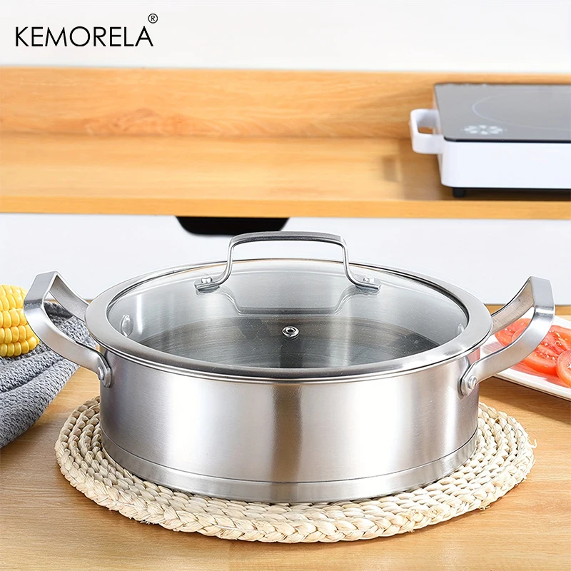 16/20/24cmStainless Steel Pot  - Kitchen Baking Pan Set recension och pris