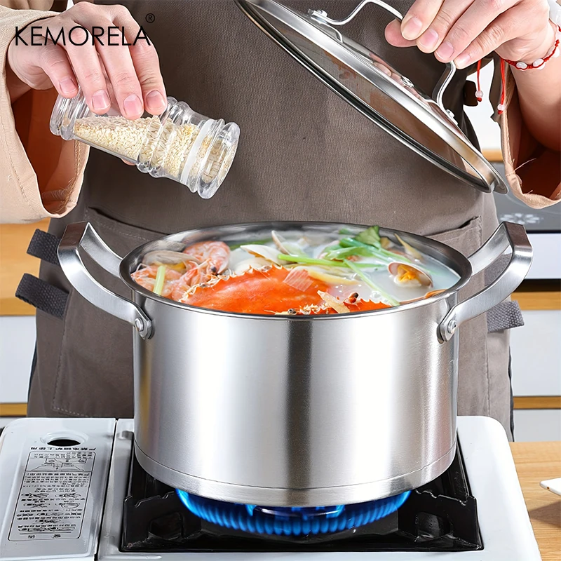 16/20/24cmStainless Steel Pot  - Kitchen Baking Pan Set recension och pris