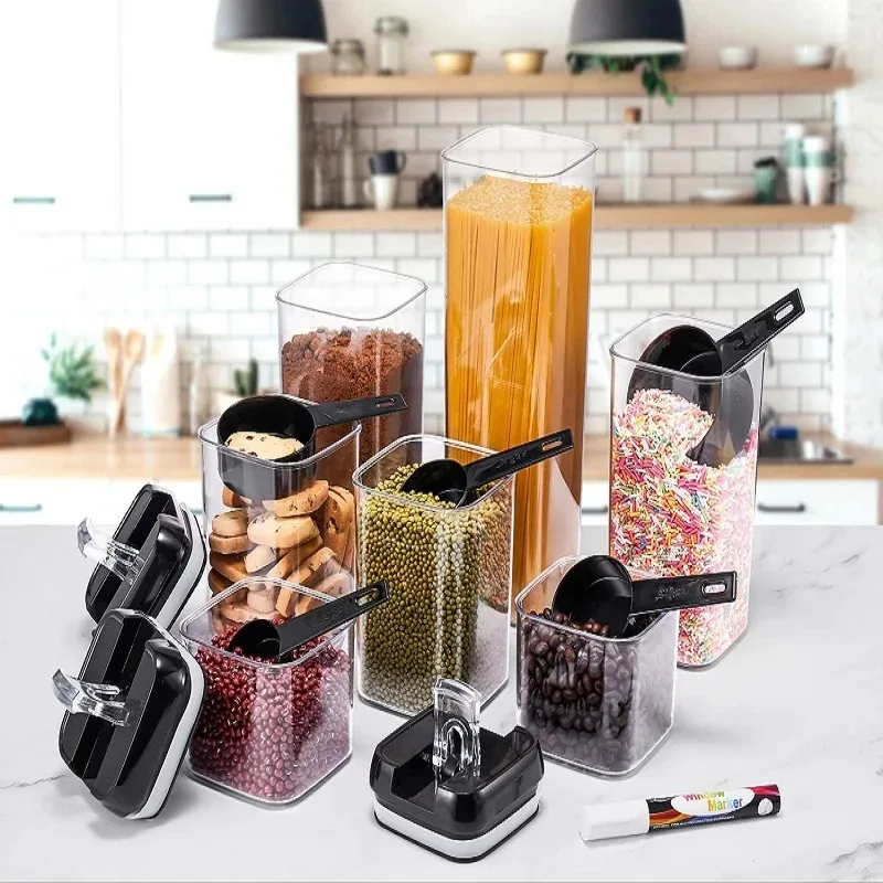 Food Storage Jar with Lid Kitc - Kitchen Bank recension och pris