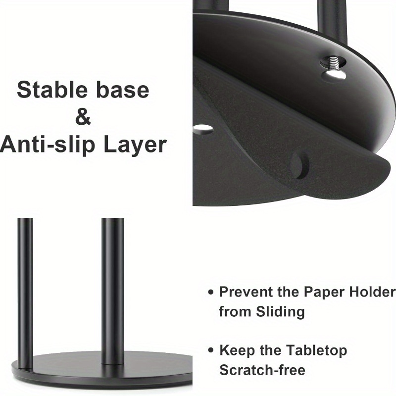 Paper Towel Holder Black, Prem - Kitchen Baking Paper Holder recension och pris