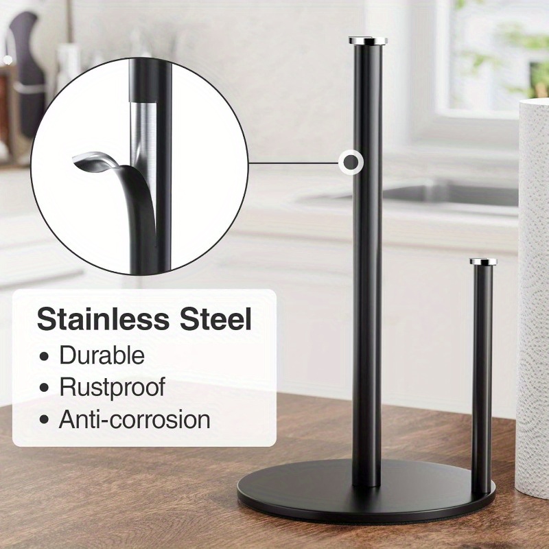 Paper Towel Holder Black, Prem - Kitchen Baking Paper Holder recension och pris