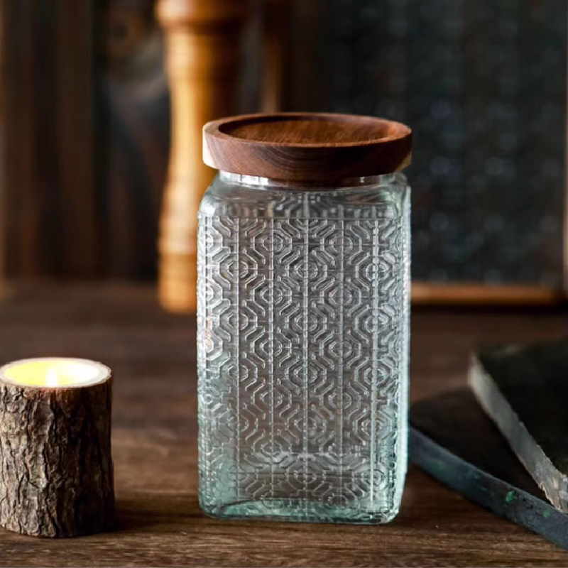 Retro Embossed Begonia Pattern - Kitchen Bank recension och pris