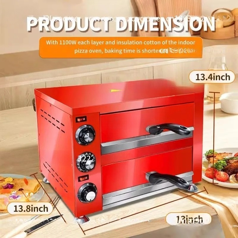 Pizza Oven Household Oven Elec - Commercial Kitchen Baking Oven recension och pris