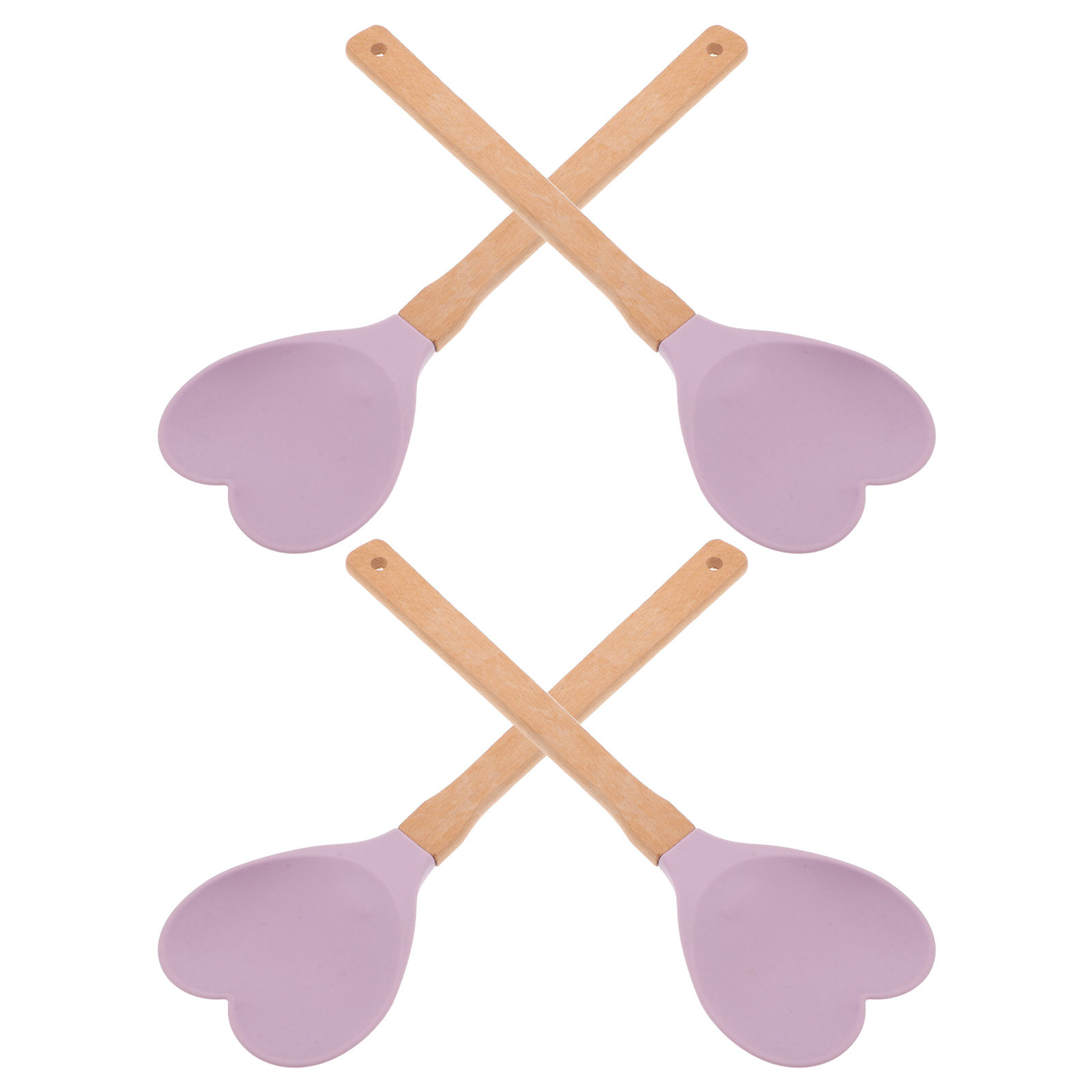 Heart-Shaped Silicone Spatula  - Kitchen Baking Utensils recension och pris