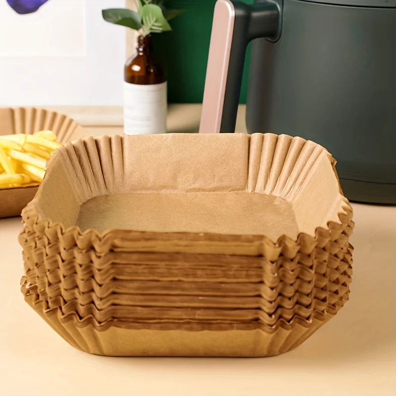 30/50 Pack Air Fryer Paper Squ - Kitchen Paper For Baking recension och pris