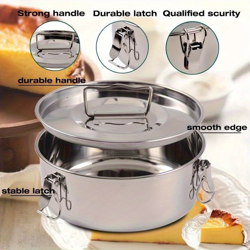 Flan Pan Mold Stainless Steel  - Kitchen Baking Pan Set recension och pris