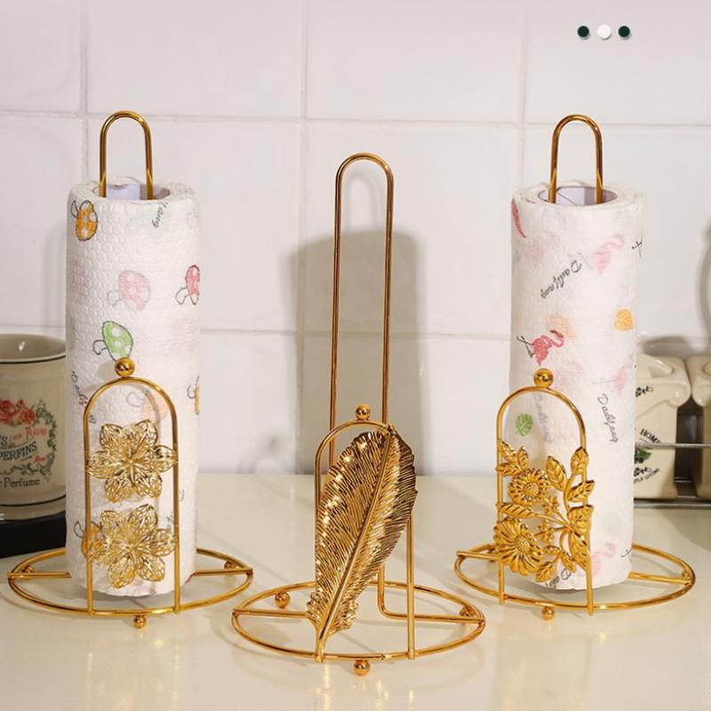 #@Retro Iron Tree Paper Towel  - Kitchen Baking Paper Holder recension och pris