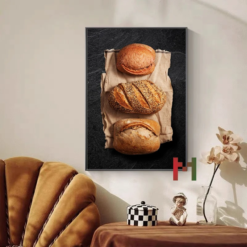 Food Kitchen Blackboard Bread  - Kitchen Baking Wall Art recension och pris