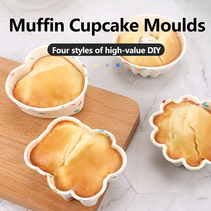 4Pcs Muffin Donuts Cupcake Lin - Kitchen Baking Decor recension och pris