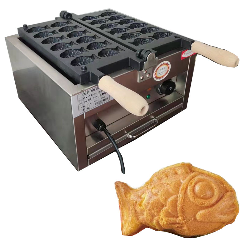 12pcs Mini Fish Shape Taiyaki  - Mini Kitchen Baking recension och pris