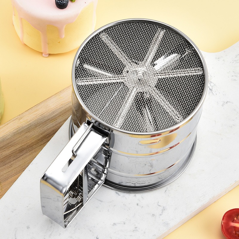 1PC Stainless Steel Flour Sift - Baking Powder Kitchen recension och pris